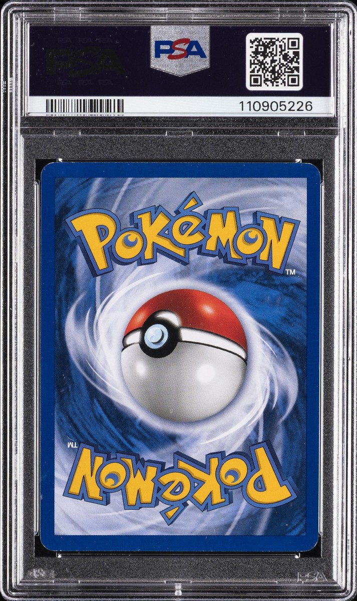 2000 POKEMON BASE SET 2 JAY GOEDE #10 MEWTWO-HOLO PSA 6 DNA AUTO
