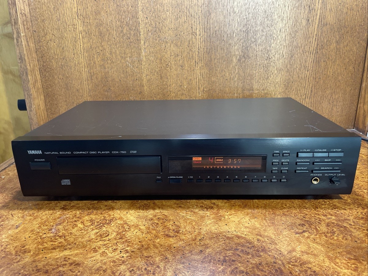 Yamaha CDX-750 CD Player JAPAN Vintage | eBay