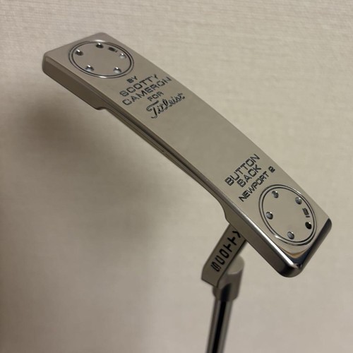 SCOTTY CAMERON BUTTON BACK Teryllium NEWPORT 2 PUTTER 34 556185 - Picture 4 of 15