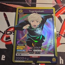 Bandai Union Arena Toge Inumaki SR Foil Action 2000+ BP UE03BT 005 Card