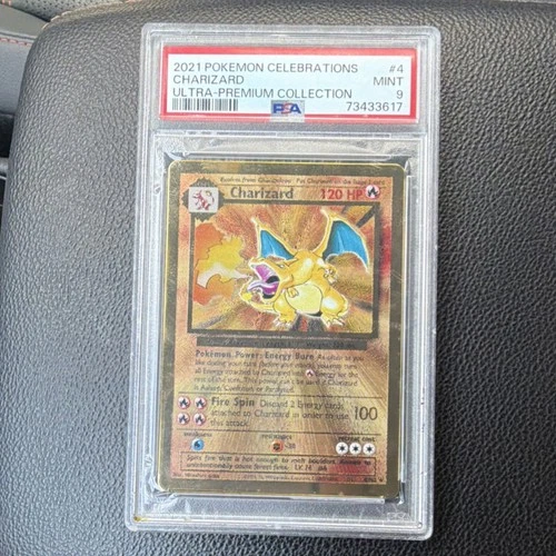 Pokémon Charizard Celebrations Ultra-Premium Collection Promo Foil PSA 9 #4