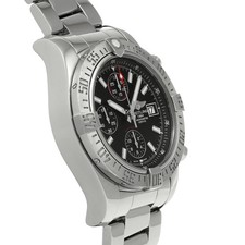 Breitling Super Avenger II A1338111/BC32 Men Black Stainless Steel #W2116 4
