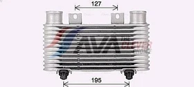 Ladeluftkühle AVA COOLING MZ4239 für MAZDA B-SERIE (UN) 2.5 1999-2006
