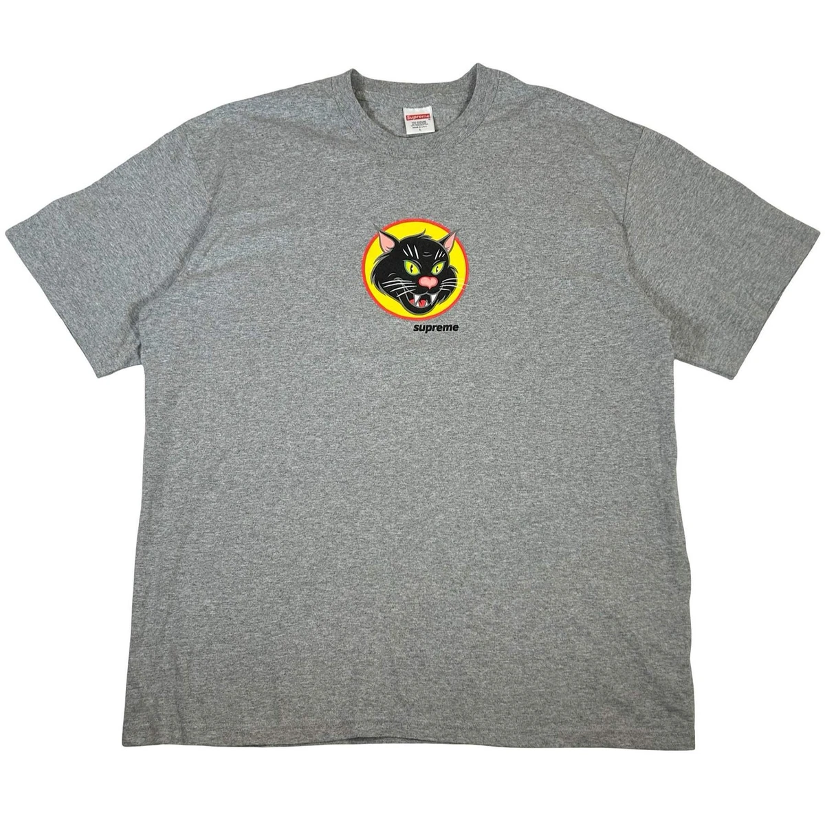 Supreme Black Cat T-Shirts for Men for sale - eBay