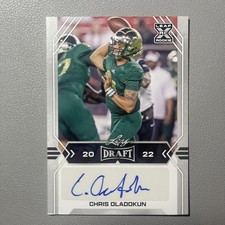 2022 Leaf Draft #BA-CO1 Chris Oladokun Autographs
