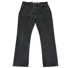 Shaka Wear Premium Quality Raw Denim Jeans 32x30 Black Streetwear