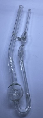 EXAX USA Size 400 U-Tube Glass Manometer   E497 Scientific Lab Instrument