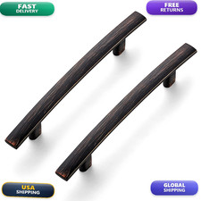 Ravinte 30 Pack 6 Inch Curved Cabinet Pulls Oil Rubbed Bronze Zinc Alloy