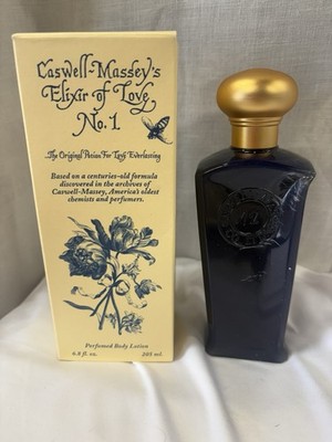 VINTAGE 1995 CASWELL-MASSEY'S ELIXIR OF LOVE NO.1 PERFUMED BODY