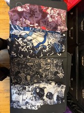 Vintage Lost Enterprises size 34 Girls And Skulls Board Shorts various colors