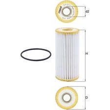 Mahle OX 1217D Ölfilter für AUDI VW SEAT SKODA CUPRA PORSCHE A5 A3 A1 A4 B9