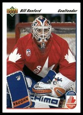 Bill Ranford 1991 Upper Deck French 10 Base LP