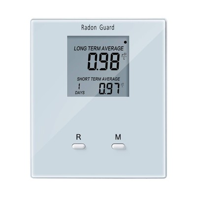 Home Radon Detector, Portable Radon Meter, Elifecity Long and Short Term Home Ra