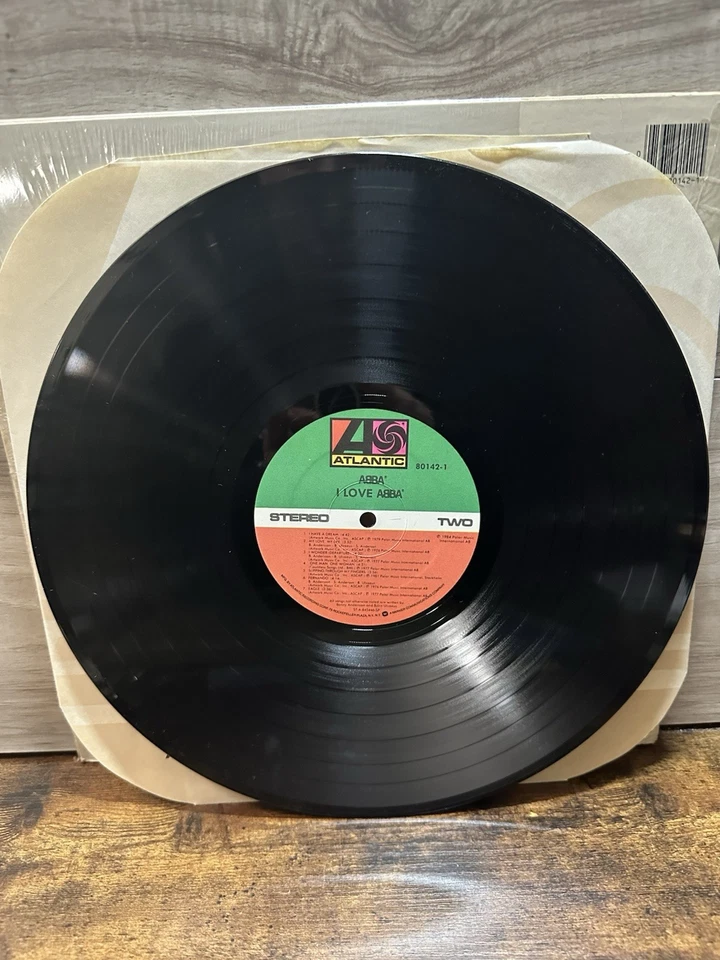 ABBA I Love Abba Vintage 12” Vinyl Lp 1984 Atlantic Records 80142-1 Free Ship Foto 4 de 4