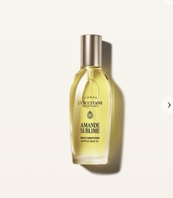 L'Occitane Almond Supple Skin Oil | Huile Souplesse Amande | 100ml | NEW Authen