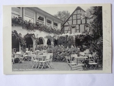 Ansichtskarte Gr. Gerau 1935 Frankfurter Str. 3 Stadtkaffee