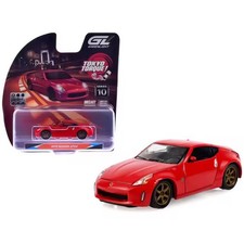 Greenlight Tokyo Torque Series 10 2019 Nissan 370Z Coupe Red Diecast Model