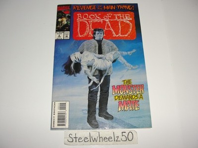 Book Of The Dead #2 Comic Marvel 1994 Man-Thing Frankenstein Bride Of Monster