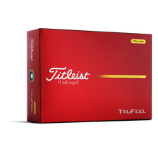 TITLEIST TRUFEEL YELLOW 2026 GOLF BALL DOZEN