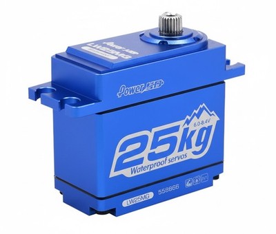 Power HD LW-25MG Waterproof Metal Gear Digital Servo 25kg (347.2 oz-in), 0.14s
