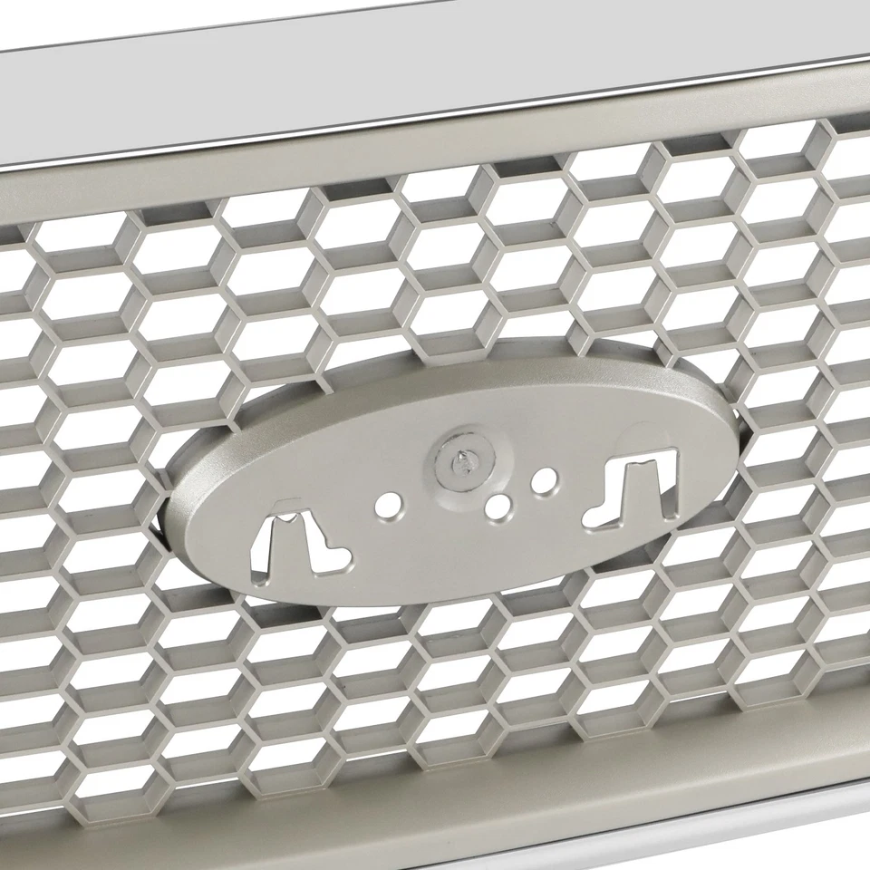 [Malla de panal] Para 04-08 Ford F150 Lariat Parachoques Delantero Rejilla con Ranura para Insignia Foto 2 de 4