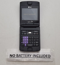 LG Lotus LX600 Floral Purple Cell Phone for Sprint - WORKS - H6199