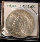 1922 PEACE SILVER DOLLAR $1 UNITED STATES COIN