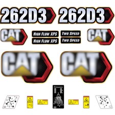 Compatible with 262D3 Decal Kit Skid Steer Stickers - Free Shipping - 3M Vinyl