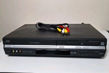 JVC VCR/DVD Combo HR-XVC28BU VHS Tape Player Hi Fi Stereo  RCA Cable Vintage