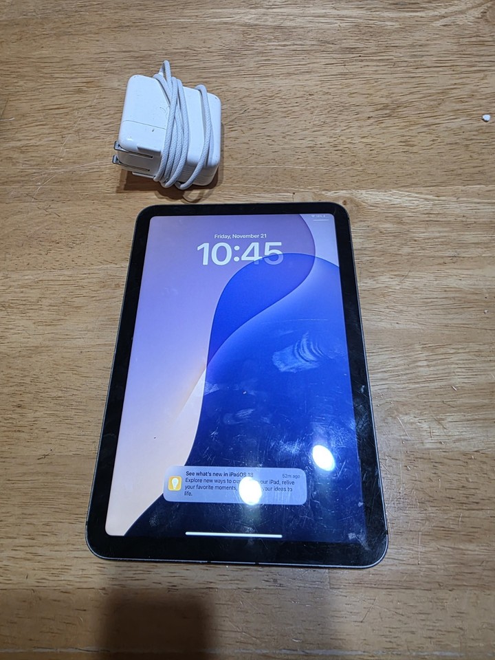 Apple iPad mini (6th Generation) A2568 256 GB, Wi-Fi + 5G, 8.3 in ...