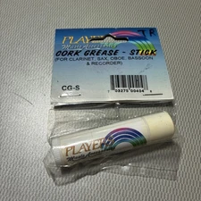 Players Music Accessories Cork Grease Stick NEW Clarinet, Sax, Oboe, Bassoon Etc