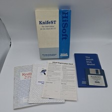 KnifeST Atari ST Disk Editor on Floppy Disk Boxed Hisoft