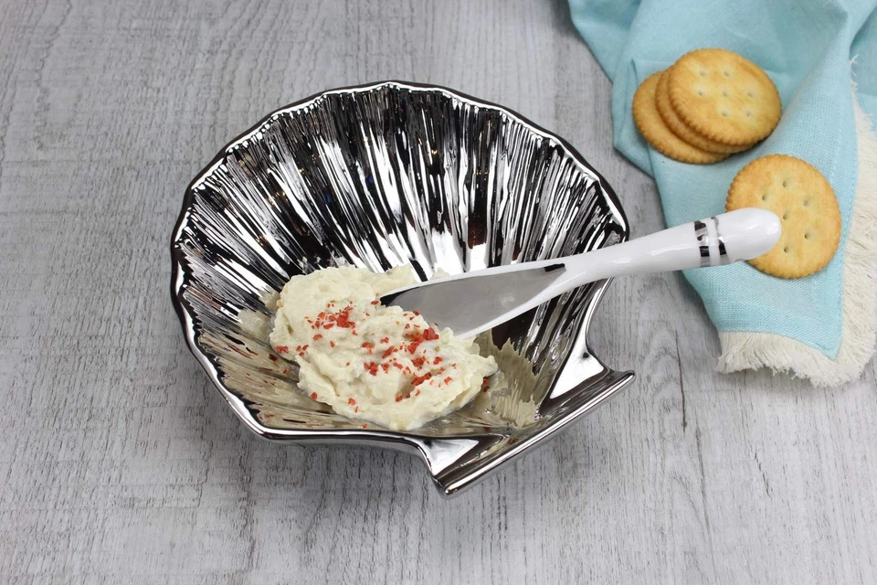 Get Gifty Bowl & Spoon Set, Shell - Image 3 of 4
