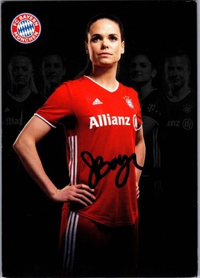 Original Autogramm Simone Boye Sorensen Bayern München /// Autograph sign 318743