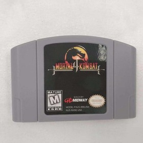 Mortal Kombat 4 - Nintendo 64 (N64) Tested and working Limited release