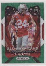 2021 Panini Prizm Draft Picks All-American Green Wave Prizm Shaun Wade #191 fm0