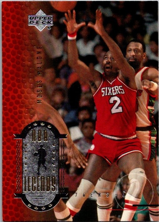 1999-00 Upper Deck Legends #35 Moses Malone