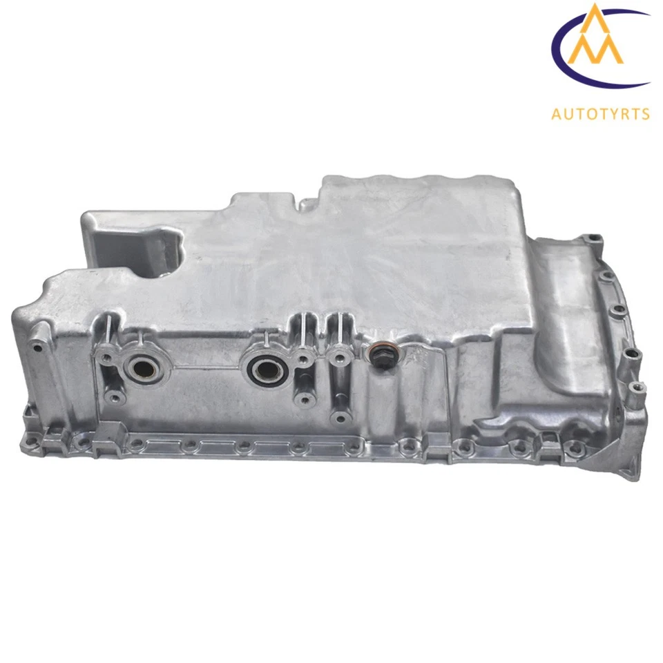 Engine Oil Pan Oil Sump 30777739 30777912 For Volvo C30 C70 S40 V50 2005-2010 - Image 2 of 4