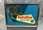 Vintage 1950sBallantine Ale Beer Lighted Motion Sign - Wall-Mount Version
