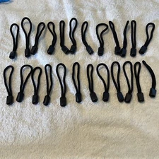 24 PACK 3"  ZIPPER PULLS TENTS BACKPACKS JACKETS Pants Shirts Bags Suit Case