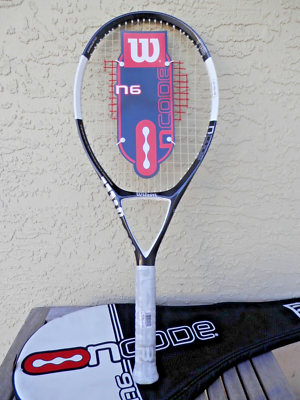 Wilson Ncode N6 OS 110 sq in 4 1/2 w/Case NEW Free Shipping | eBay