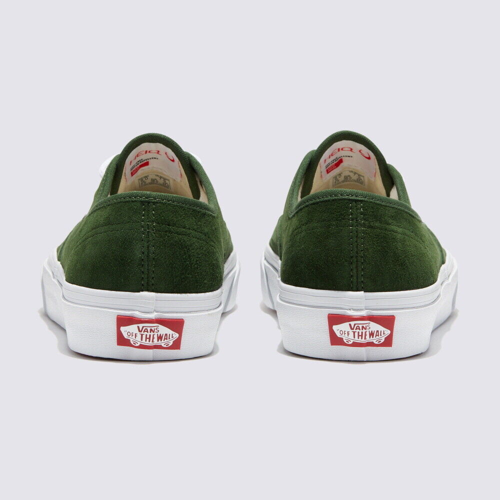 New Vans Authentic Pig Suede Douglas Fir Green Sneakers Low New Vans Authentic Pig Suede Douglas Fir Green Sneakers Low
