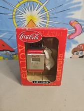 Coca Cola Polar Bear Mini Clock Climbing Cooler