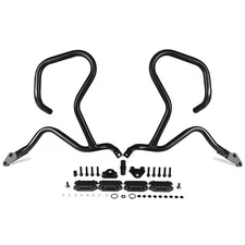 Black Engine Guard Highway Crash Bar For 2007-2009 Suzuki V-Strom 650