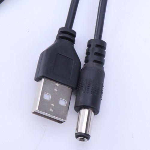2.6ft USB to DC5.5 x 2.1 Charging Cord Data Line Power Supply Connection Cable - 第 3/8 張圖片