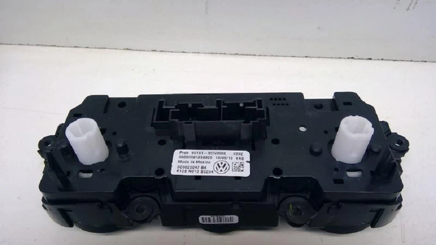 2012-2014 Volkswagen Jetta GLI Dual Zone Heater AC Temperature Control Unit OEM Foto 3 de 4
