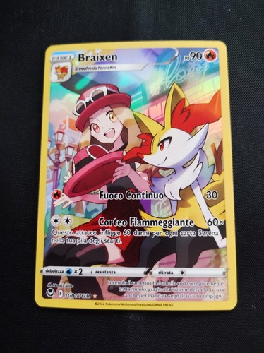 Pokémon Braixen TG01/TG30 Silver Tempest Trainer Gallery | Kaufen Auf