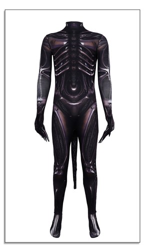 Cosplay Alien Romulus Xenomorph Predator Jumpsuit Adult Kids Bodysuits Kostüme - Bild 7 von 11