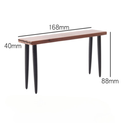 1/12 Scale Doll House Miniatures Furniture Long Strip Bar Counter Table  Garden