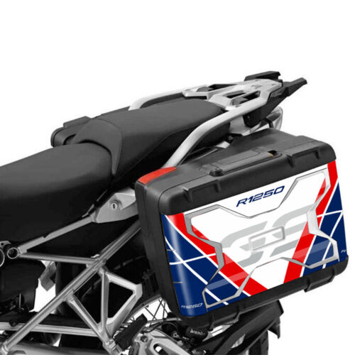 1 Pair of Vinyl Graphic Decal / Sticker - For BMW Side Vario Cases / Panniers - Picture 25 of 32